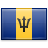 Barbados flag .bb
