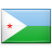 Djibouti flag .dj