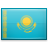 Kazakhstan flag .kz