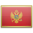 Juodkalnija flagge .me