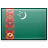 Turkmėnija vėliava .tm